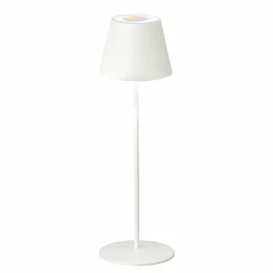 FH Lighting Lampe LED Cosenza batterie RGBW blanc sable^ Lampes Décoratives