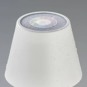FH Lighting Lampe LED Cosenza batterie RGBW blanc sable^ Lampes Décoratives