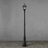 Konstsmide Lampe pour mât Firenze à 1 lampe, noire^ Lampadaires D'Extérieur