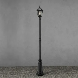Konstsmide Lampe pour mât Firenze à 1 lampe, noire^ Lampadaires D'Extérieur
