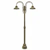 Moretti Luce Lampe pour mât Luca, à 2 lampes à arc double^ Lampadaires D'Extérieur