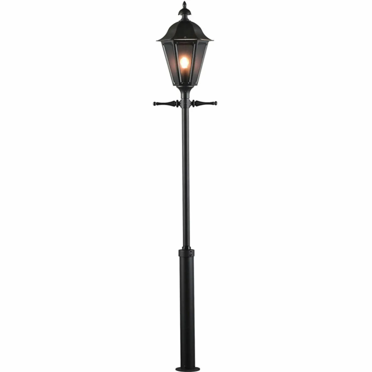 lampe_pour_mt_pallas_noire_1.webp Konstsmide Lampe pour mât Pallas, noire^ Lampadaires D'Extérieur