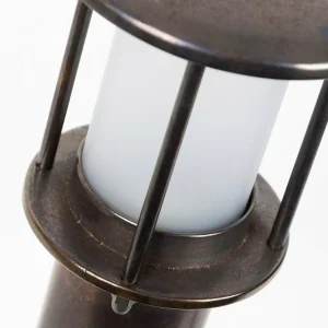 K.S. Verlichting Lampe pour socle Resident 3 en laiton, bronze^ Potelets Extérieurs