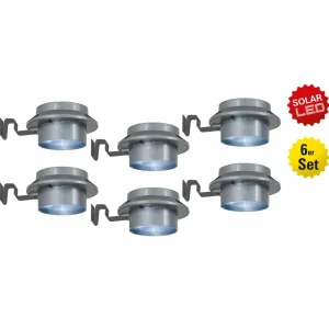 Näve Lampe solaire déco gouttière LED Mistra lot de 6^ Lampes Décoratives