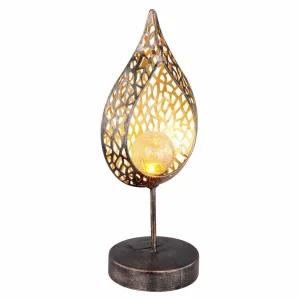 Globo Lampe solaire LED 33528 en forme de feuille^ Lampes Décoratives