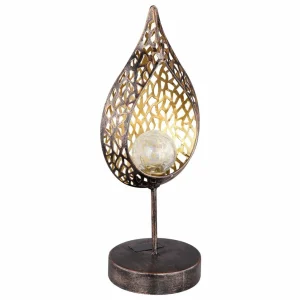 Globo Lampe solaire LED 33528 en forme de feuille^ Lampes Décoratives