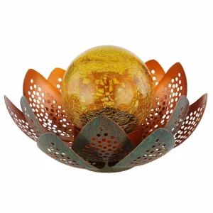 Globo Lampe solaire LED 33655, fleur, Ø 22 cm^ Lampes Décoratives
