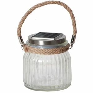 STAR TRADING Lampe solaire LED à poser Jar en verre^ Lampes Décoratives