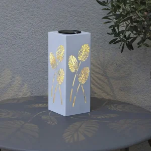 STAR TRADING Lampe solaire LED Albaleaf, 2 utilisations^ Lampes Décoratives