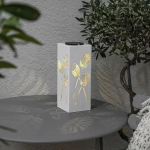 STAR TRADING Lampe solaire LED Albaleaf, 2 utilisations^ Lampes Décoratives