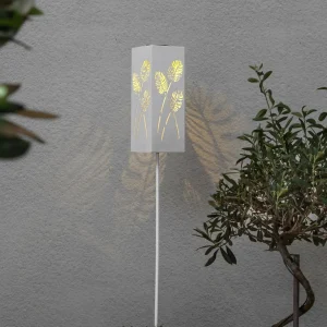 STAR TRADING Lampe solaire LED Albaleaf, 2 utilisations^ Lampes Décoratives