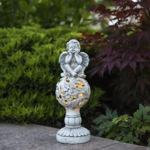 STAR TRADING Lampe solaire LED Angel^ Lampes Décoratives