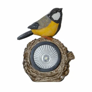 STAR TRADING Lampe solaire LED Birdie, multicolore, plastique, 9 x 14 cm, lot de 9^ Lumière De Noël