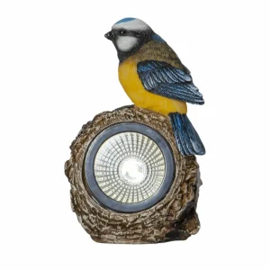 STAR TRADING Lampe solaire LED Birdie, multicolore, plastique, 9 x 14 cm, lot de 9^ Lumière De Noël