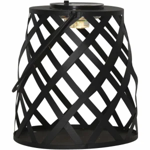 STAR TRADING Lampe solaire LED Calabria, motif losange, 20 cm^ Lampes Décoratives