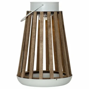 STAR TRADING Lampe solaire LED Catania en bouleau^ Lampes Décoratives