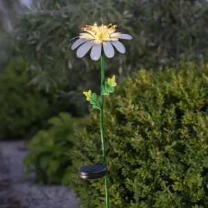 STAR TRADING Lampe solaire LED Daisy en forme de marguerite^ Lampes Décoratives
