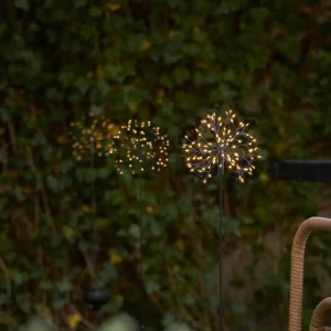 STAR TRADING Lampe solaire LED Firework avec piquet, 85 cm^ Lampes Décoratives
