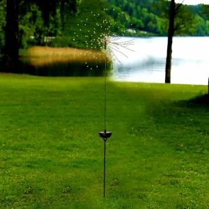 STAR TRADING Lampe solaire LED Firework avec piquet, 100 cm^ Lampes Décoratives