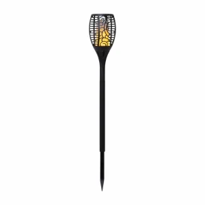 STAR TRADING Lampe solaire LED Flame, trois options, 54 cm^ Lampes Décoratives