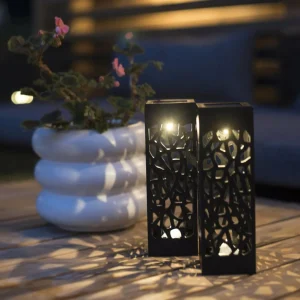 STAR TRADING Lampe solaire LED Izola Mini en lot de 3^ Lampes Décoratives