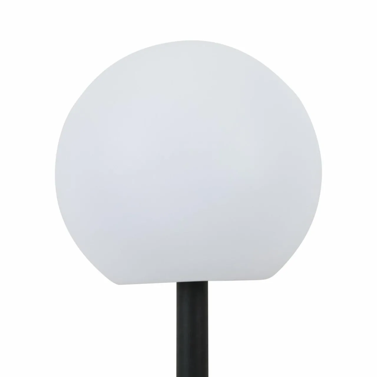 Lindby Lampe solaire LED Lago, Ø 25 cm, boule, piquet de terre, blanc^ Lampes Décoratives