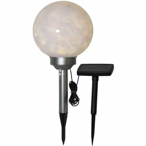 STAR TRADING Lampe solaire LED Lunay, ampoule rotative^ Lampes Décoratives