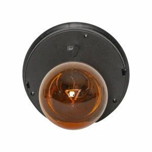 STAR TRADING Lampe solaire LED Marron, hauteur 40 cm, brun, métal, USB-C^ Lampes Décoratives