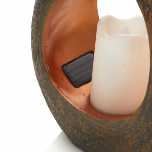 Näve Lampe solaire LED Oriental avec imitation bougie^ Lampes Décoratives