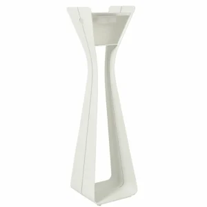 Les Jardins Lampe solaire LED Osmoz en aluminium, blanche^ Lampes Décoratives