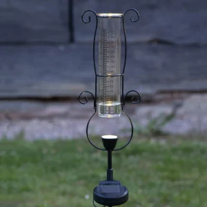 STAR TRADING Lampe solaire LED Pluvio avec pluviomètre^ Lampes Décoratives
