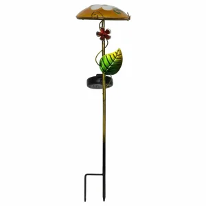 STAR TRADING Lampe solaire LED Salona éléments déco, jaune/vert^ Lampes Décoratives
