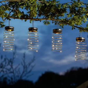 SMART GARDEN Lampe solaire LED Spring SpiraLight en lot de 6^ Lampes Décoratives
