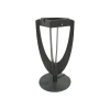 Les Jardins Lampe solaire LED Tulip avec embase, gris^ Lampes Décoratives