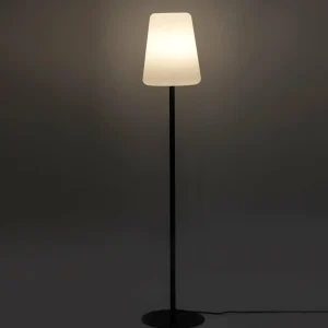 Nowodvorski Lighting Lampe sur pied Patio, IP44, graphite/blanc, hauteur 148 cm^ Luminaires De Terrasse