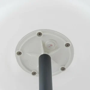 Nowodvorski Lighting Lampe sur pied Patio, IP44, graphite/blanc, hauteur 148 cm^ Luminaires De Terrasse