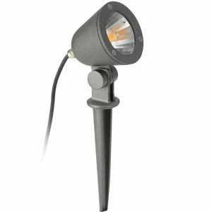 Albert Leuchten Lampe sur piquet 2398, anthracite, orientable^ Projecteurs D'Extérieur
