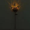 Globo Lampe sur piquet LED solaire 36571, fleur, carillon, métal^ Lampes Décoratives