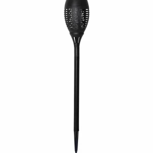 STAR TRADING Lampe sur piquet solaire LED Flame, lot de 2^ Lampes Décoratives