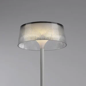 JUST LIGHT. Lampe table batterie LED Dora, dim, IP44, blanche^ Lampes Décoratives
