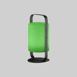 FH Lighting Lampe table batterie LED solaire Casoli, 25 cm^ Lampes Décoratives