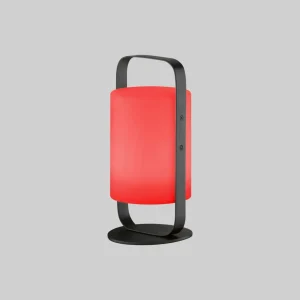 FH Lighting Lampe table batterie LED solaire Casoli, 25 cm^ Lampes Décoratives