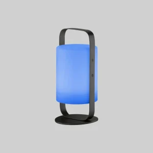 FH Lighting Lampe table batterie LED solaire Casoli, 25 cm^ Lampes Décoratives