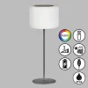 FH Lighting Lampe table batterie LED solaire Pino, noir sable^ Lampes Décoratives