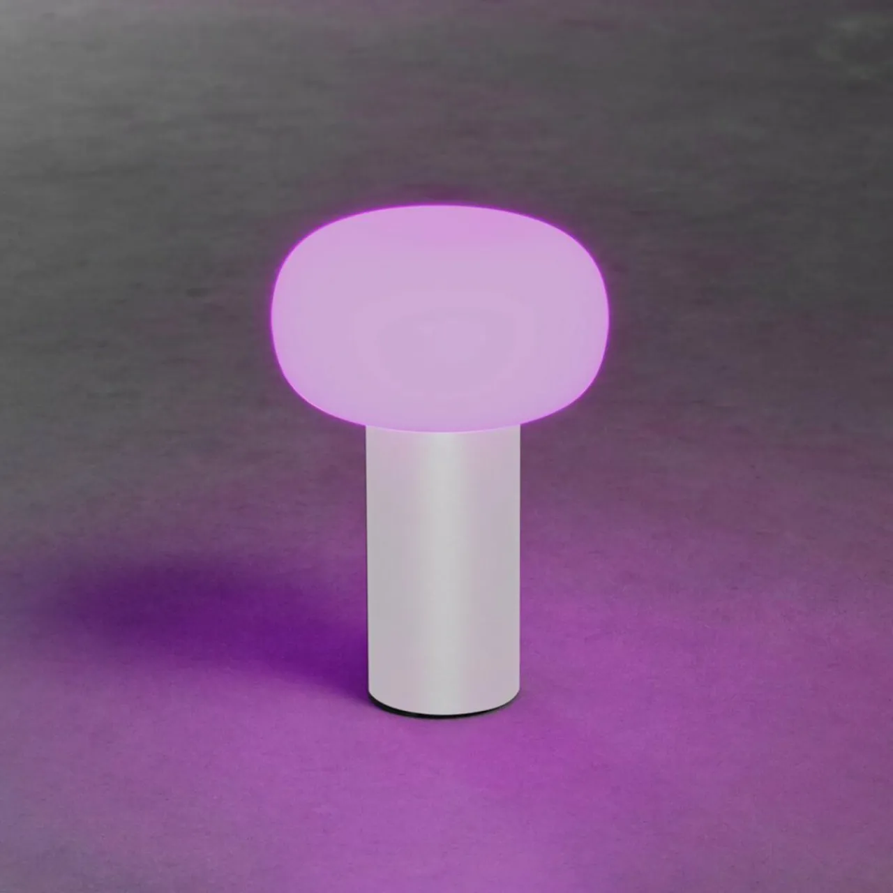 lampe_table_led_antibes_ip_batterie_rgbw_blanche_0.webp Konstsmide Lampe table LED Antibes IP54 batterie RGBW blanche^ Lampes Décoratives