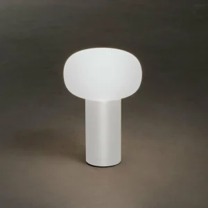 Konstsmide Lampe table LED Antibes IP54 batterie RGBW blanche^ Lampes Décoratives