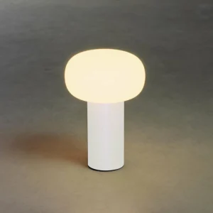 Konstsmide Lampe table LED Antibes IP54 batterie RGBW blanche^ Lampes Décoratives