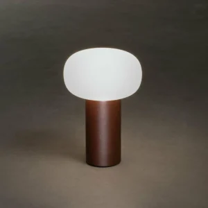 Konstsmide Lampe table LED Antibes IP54 batterie RGBW rouille^ Lampes Décoratives