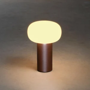 Konstsmide Lampe table LED Antibes IP54 batterie RGBW rouille^ Lampes Décoratives