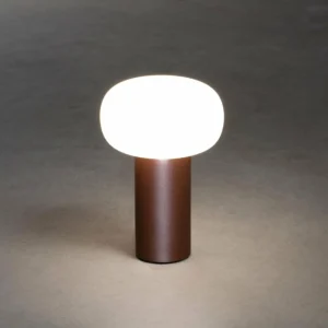 Konstsmide Lampe table LED Antibes IP54 batterie RGBW rouille^ Lampes Décoratives